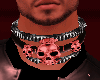 necklace skull goth