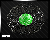 |K| Green Jewelry Set