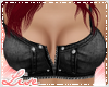 L | Denim bra top black