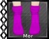 Kawaii ~ Purple Socks
