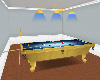 (BL) Ivory Pool Table