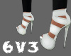 6v3| HOT White Heels