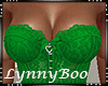 *Xmas Lace Dress Green