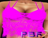 PBF*Hot Pink Lace Top