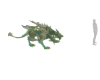 Green Cerberus Creature