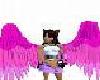 Multi Pink Angel Wings