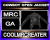 COWBOY OPEN JACKET