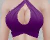 A~ Purple Busty Halter