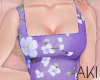 Aki Spring Dress Purple