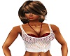 Mesh top with halter