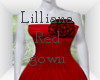 Lilliana Red Gown