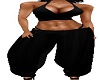 black hot summer outfit