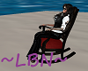 ~LBN~ Rocking Chair red