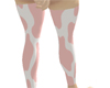 EMBX Cow Stockings Pink