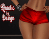 Booty Shorts Red
