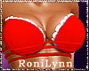 Sexy Bra Busty Red