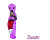 Purple alien costume