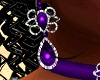 Purple Choke Jewelry Set