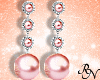!RN! Pink Pearl Earrings