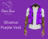 Silvanus Purple Vest