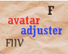 position adjuster F