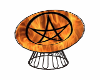 Wiccan Pentagram Chair