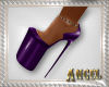 [AIB]Frill Heel Purple