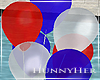 Red White Blue Balloons