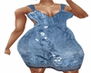 blue dress
