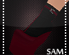 SAM|Heels+socks red