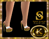 Mustard heels