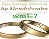 wedding marsch - Mend.