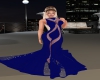 Dark Blue Elegant Gown