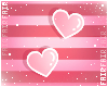 F. Love Hearts Pinku