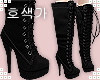 Black Winter Boots