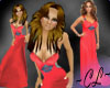 Tyra Banks Red Gown