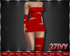 IV.Overlaid Dress_Red
