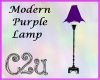 C2u Purple Black Lamp