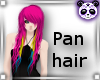 Pansexual Pride hair