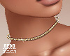 New Year glitter choker