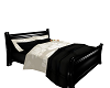 Black w/white cuddle bed