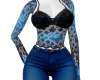 Blue Lace Jean FULLFIT