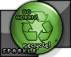 Button- Recycle!