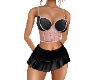Corset Fit Pink Black
