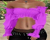 Light Pinish Ruffle Top