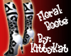 KittyKat Floral Boots