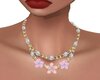 Pstl Diam Necklace