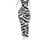 MS Skin Zebra LongDress