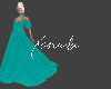 X Romance Gown Teal