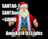 DJ Light Santa Christmas